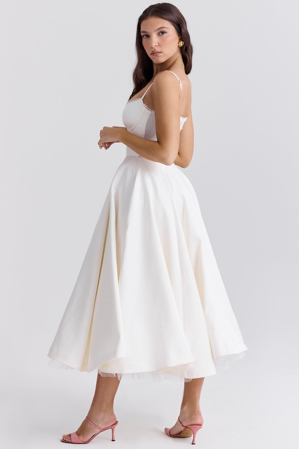 Lauren | Structured Midi Dress