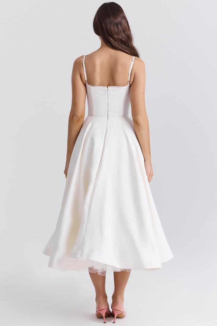 Lauren | Structured Midi Dress