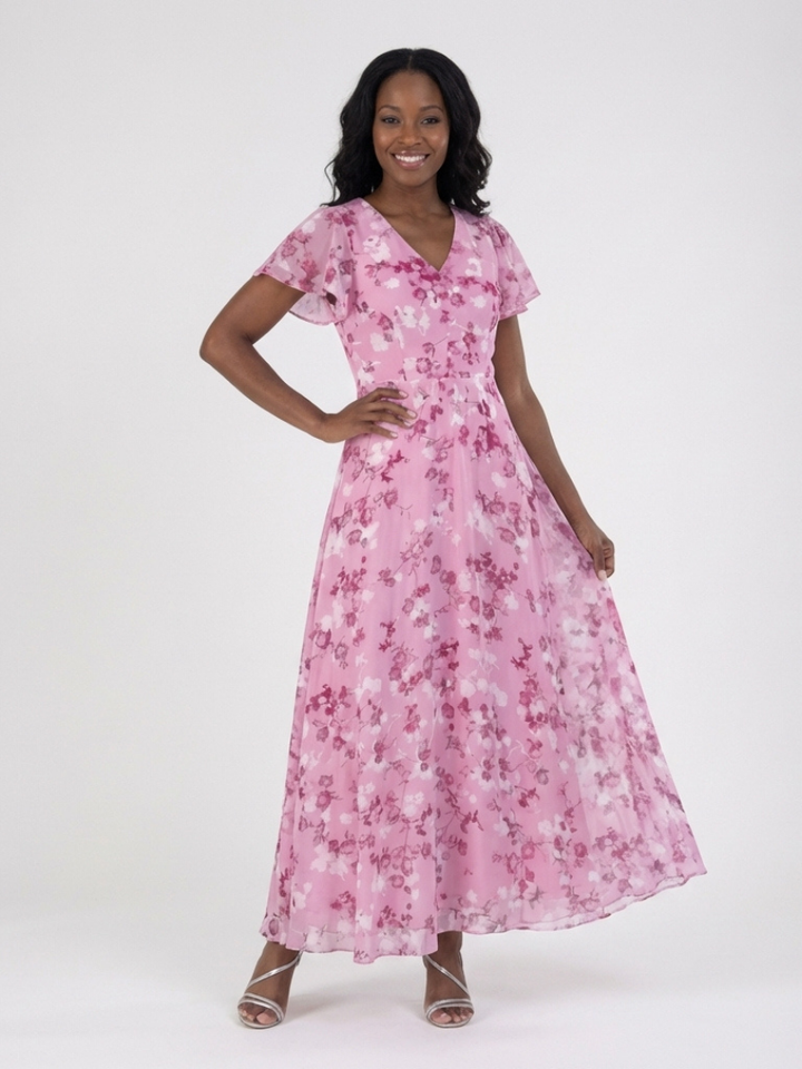 Lucy | Floral Maxi Dress