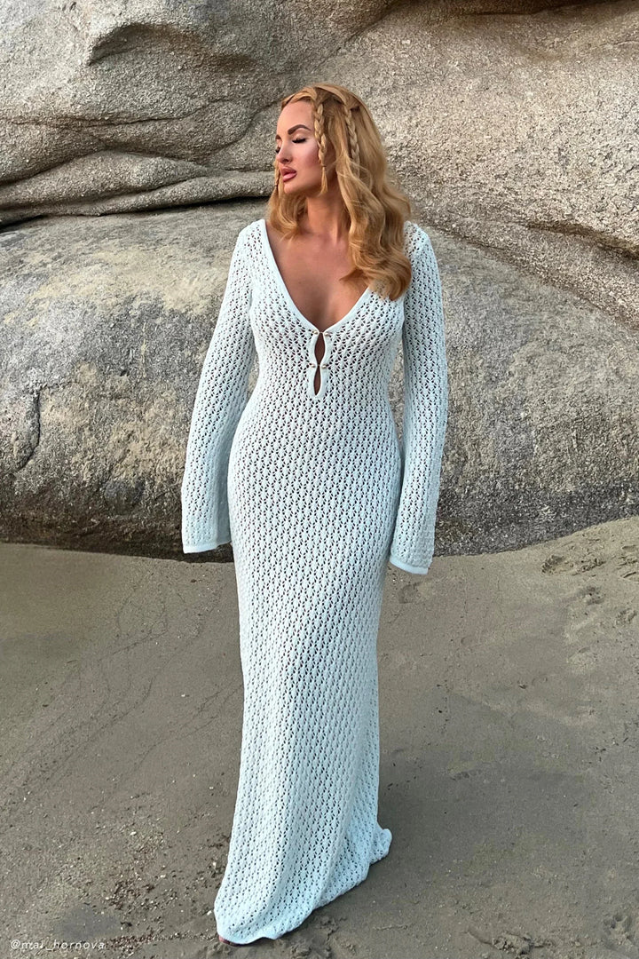 Tanya | Flared Flowing Maxi Dress