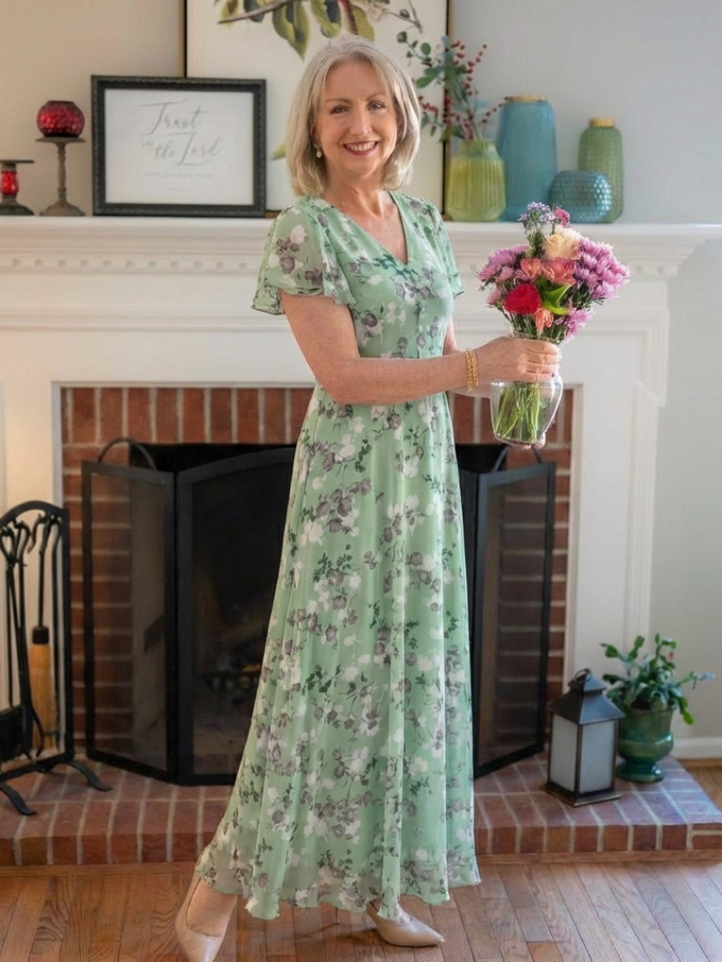 Lucy | Floral Maxi Dress