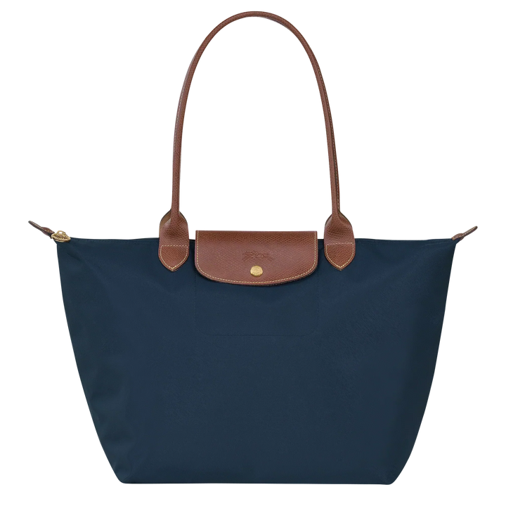 Helen | Longchamp Le Pliage Large Tote – Navy