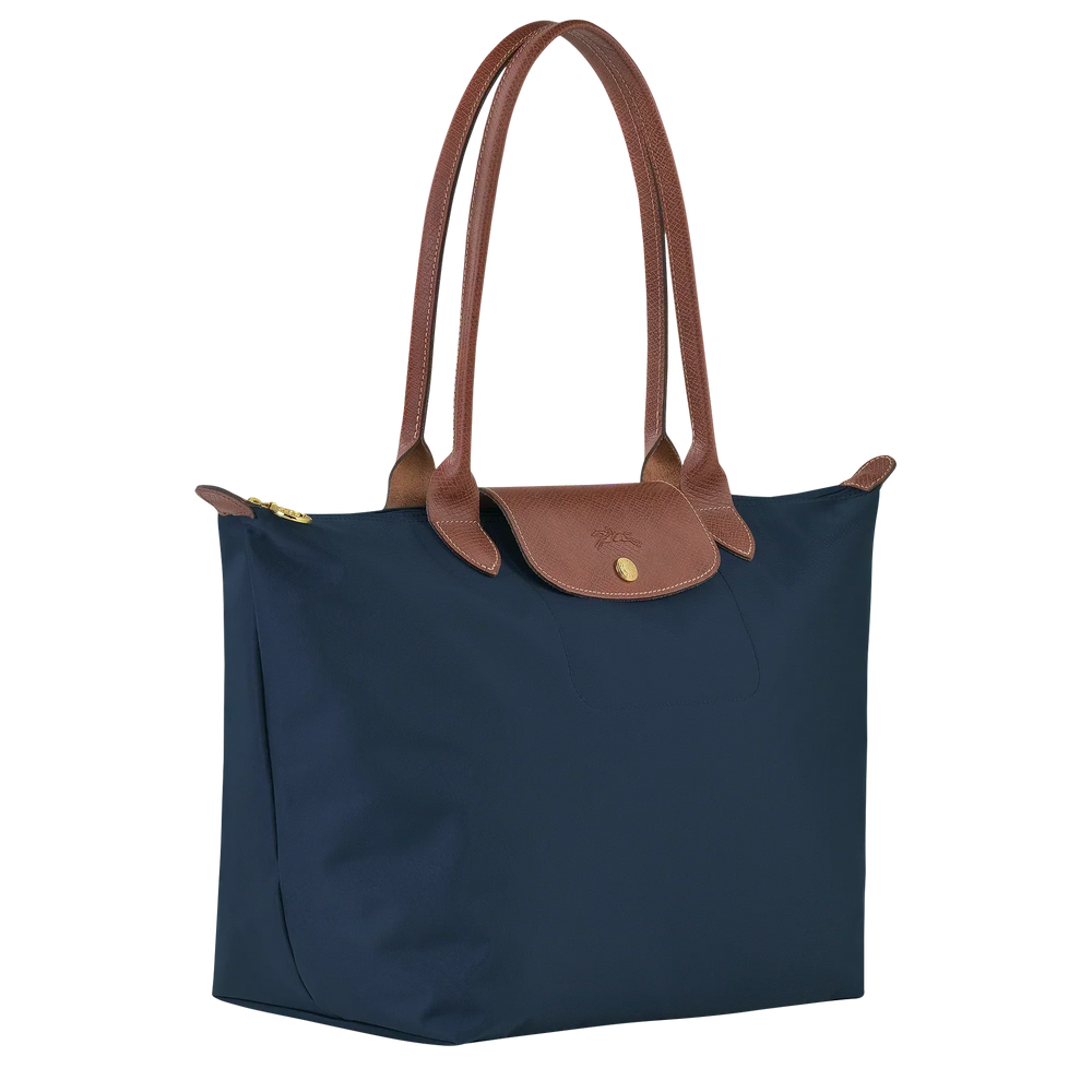 Helen | Longchamp Le Pliage Large Tote – Navy