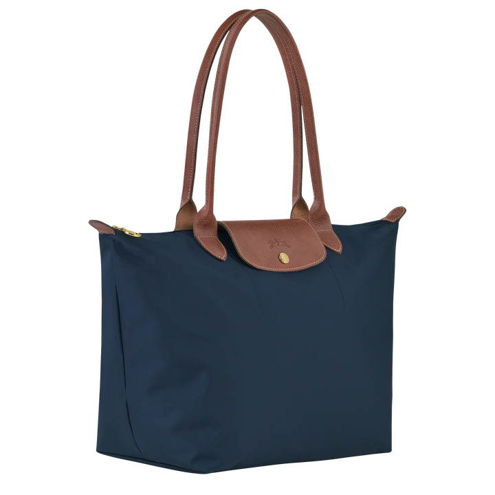 Helen | Longchamp Le Pliage Large Tote – Navy
