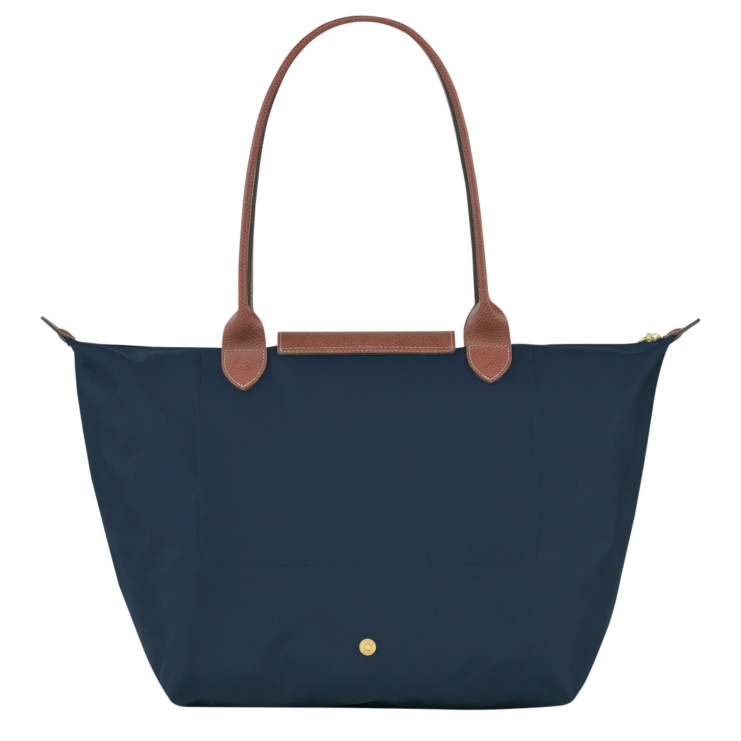 Helen | Longchamp Le Pliage Large Tote – Navy