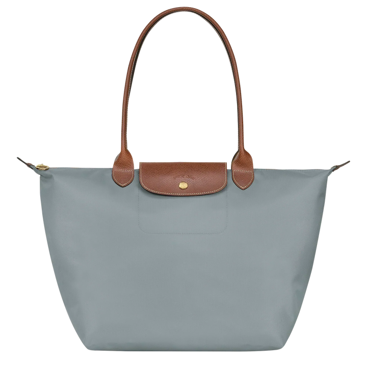 Deborah | Longchamp Le Pliage Large Tote – Steel Grey