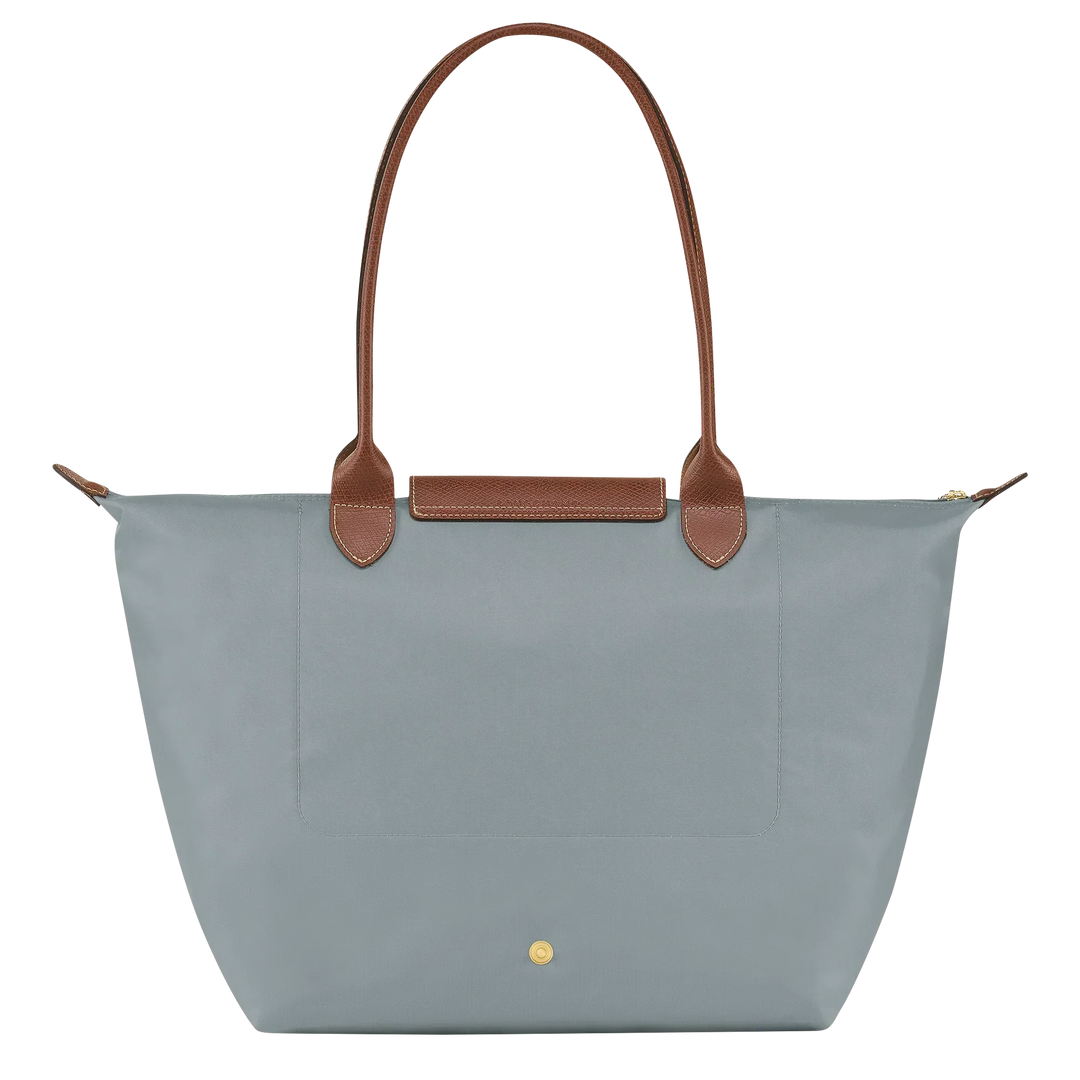 Deborah | Longchamp Le Pliage Large Tote – Steel Grey