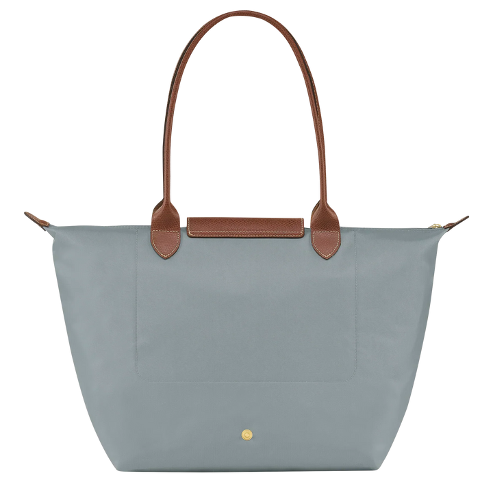 Deborah | Longchamp Le Pliage Large Tote – Steel Grey