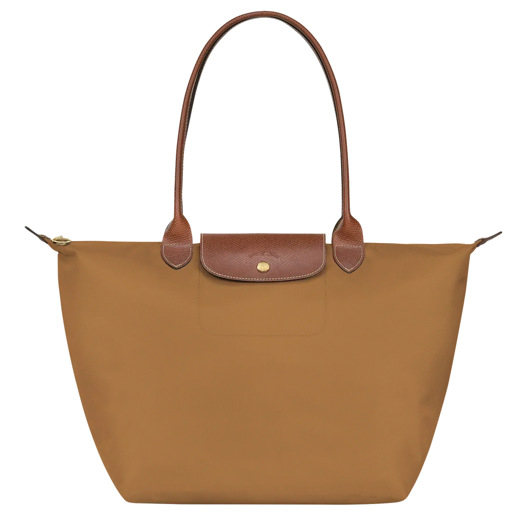 Sandra | Longchamp Le Pliage Large Tote – Beige