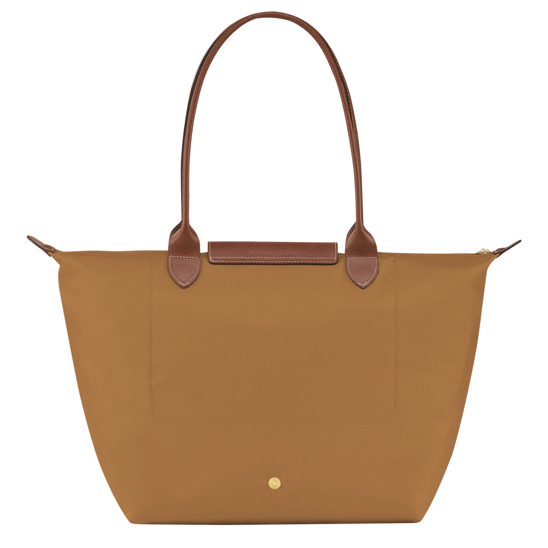 Sandra | Longchamp Le Pliage Large Tote – Beige