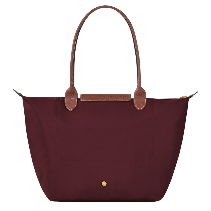 Julie | Longchamp Le Pliage Large Tote – Burgundy