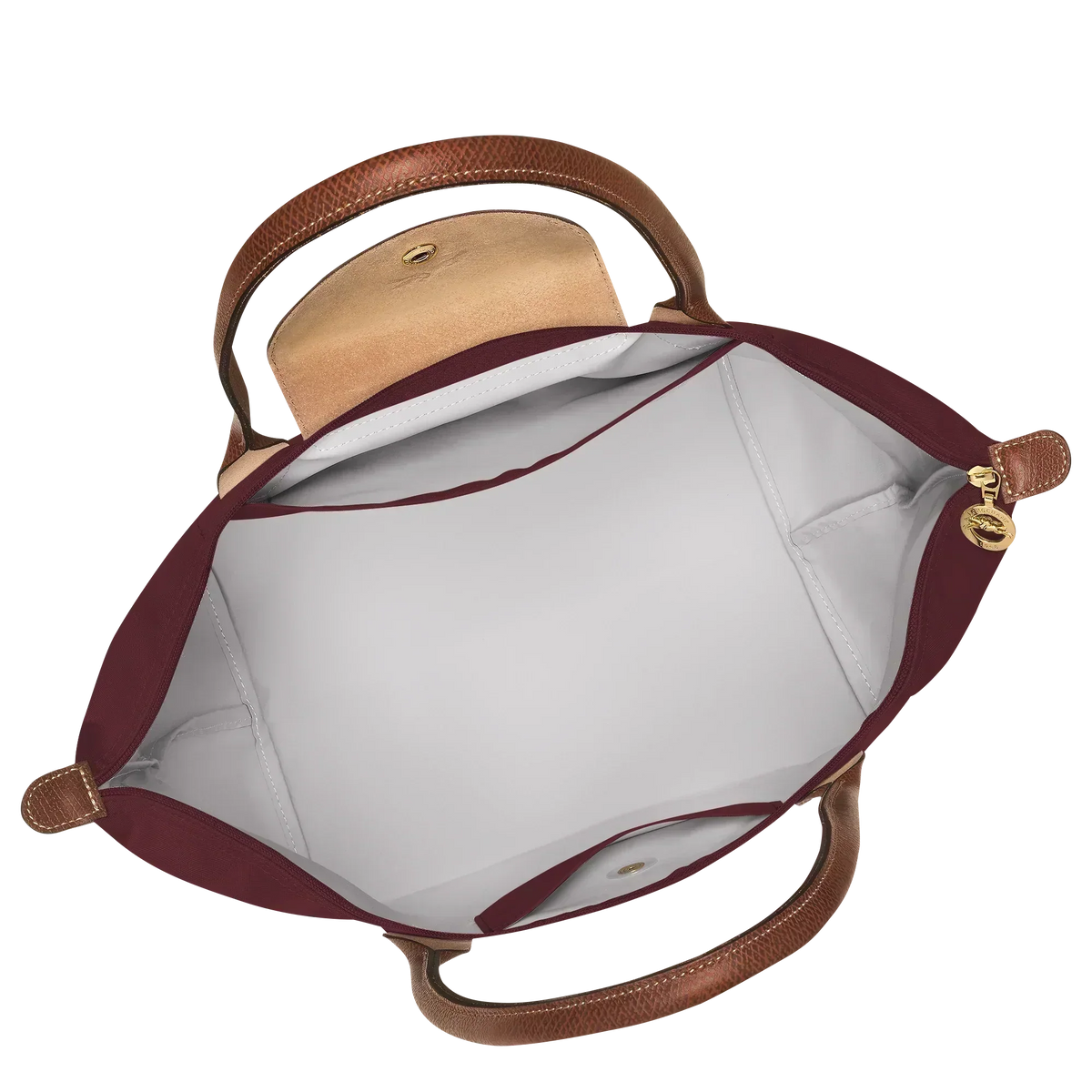 Julie | Longchamp Le Pliage Large Tote – Burgundy
