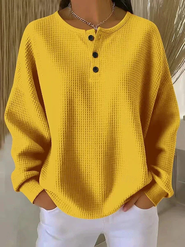 Eliza™ | Relaxed Button Blouse