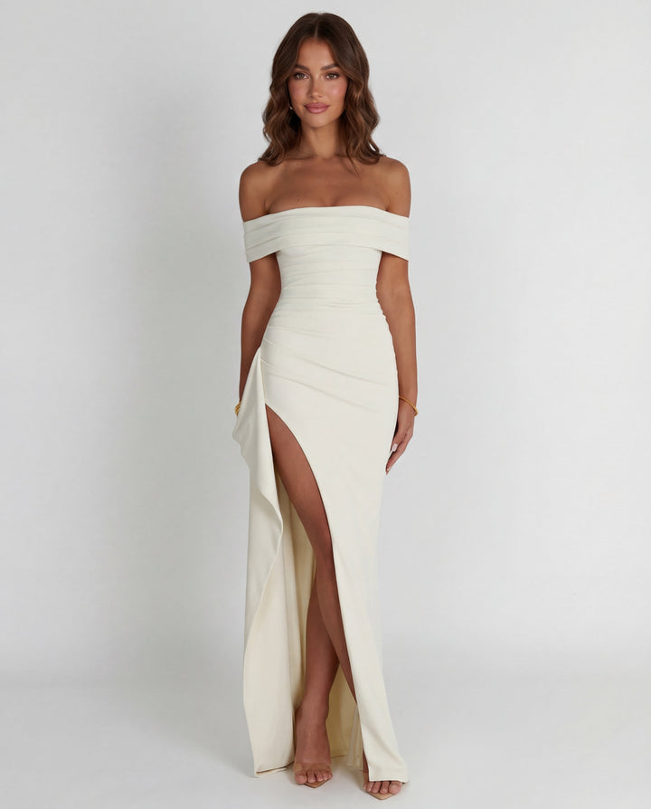 Rebecca | Off-Shoulder Maxi Dress