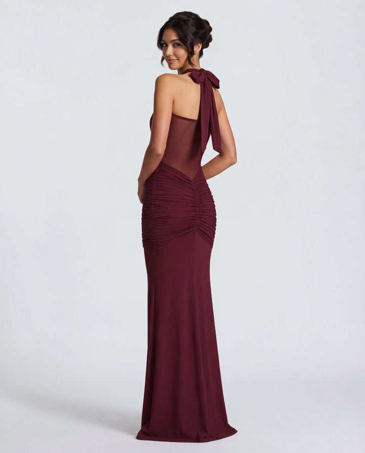 Audrey | Ruched Maxi Dress