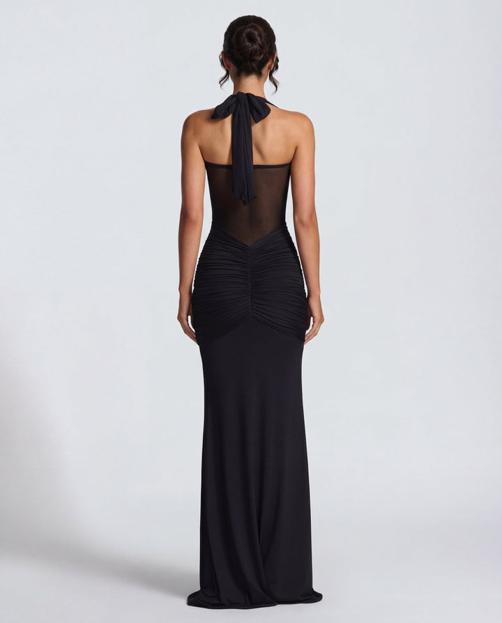 Audrey | Ruched Maxi Dress