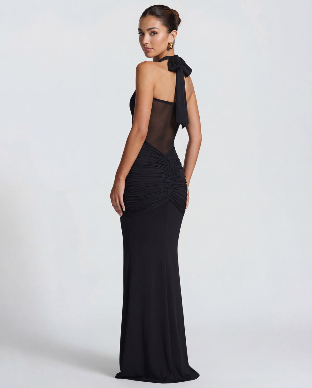 Julie | Ruched Maxi Dress