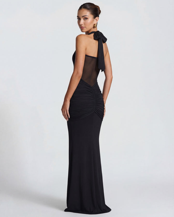 Julie | Ruched Maxi Dress