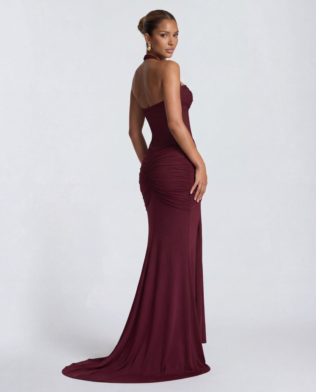 Julie | Ruched Maxi Dress