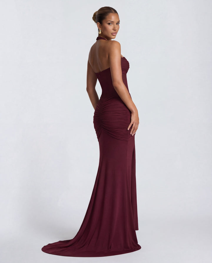 Julie | Ruched Maxi Dress