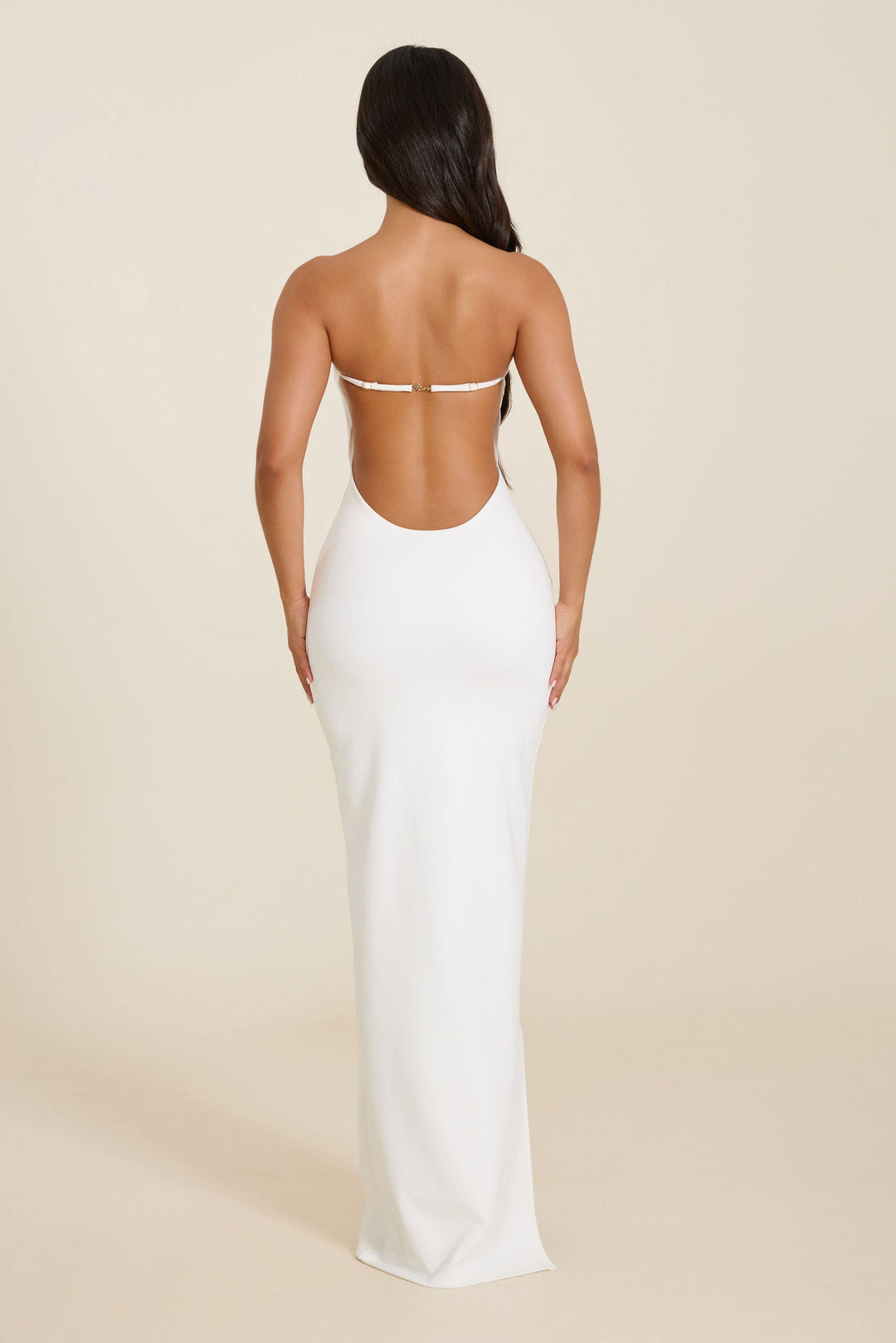 Naomi | Strapless Sculpted Maxi Dress