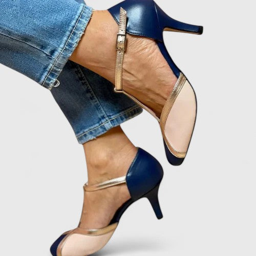 Eloise | Classic T-Strap Heels