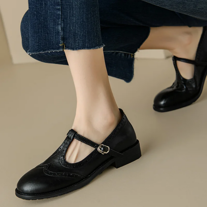 Lucinda | Elegant T-Strap Mary Janes