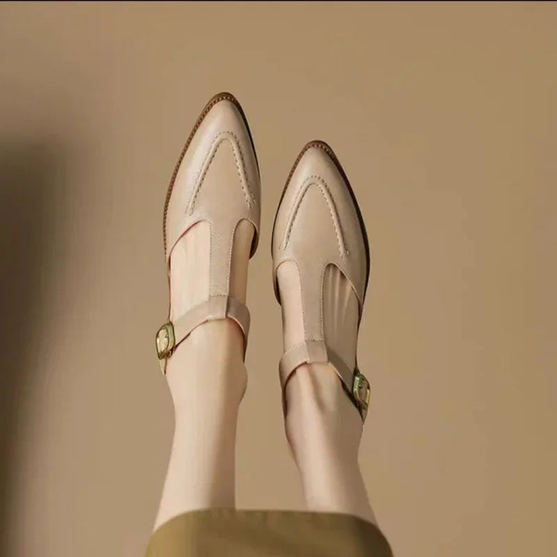 Adeline | Classic Buckle Shoes