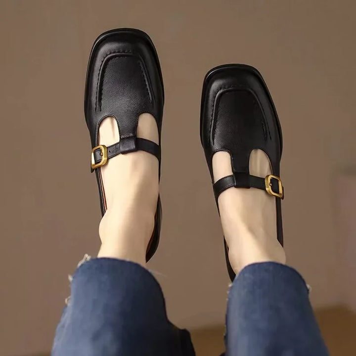 Beatrice | Classic T-Strap Pumps