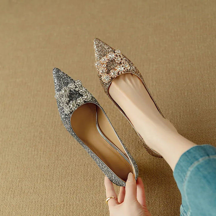 Seraphina | Glitter Occasion Pumps