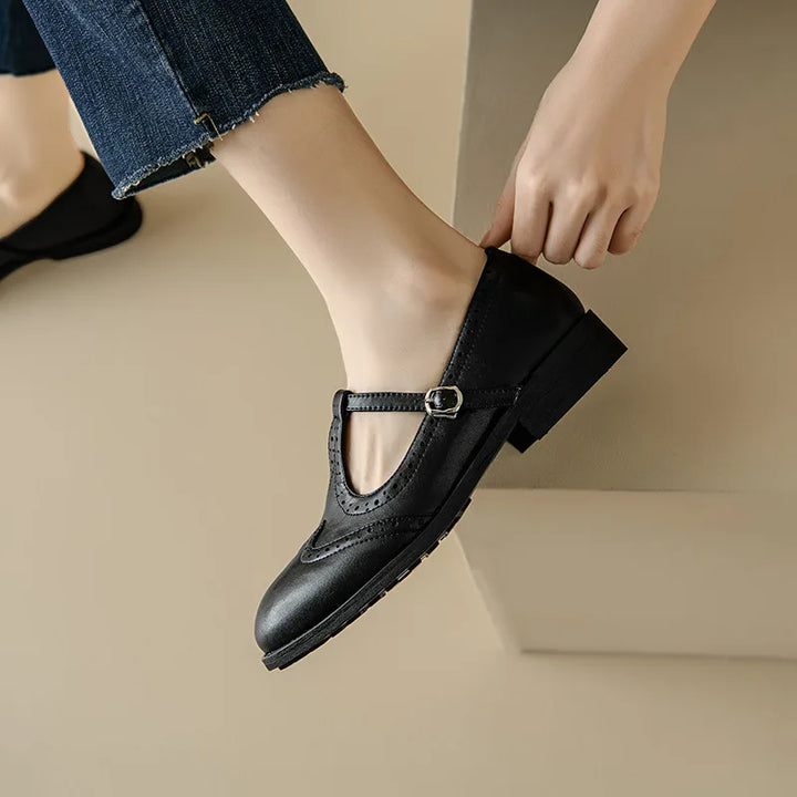 Lucinda | Elegant T-Strap Mary Janes