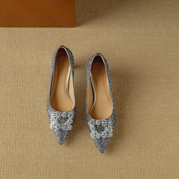 Seraphina | Glitter Occasion Pumps