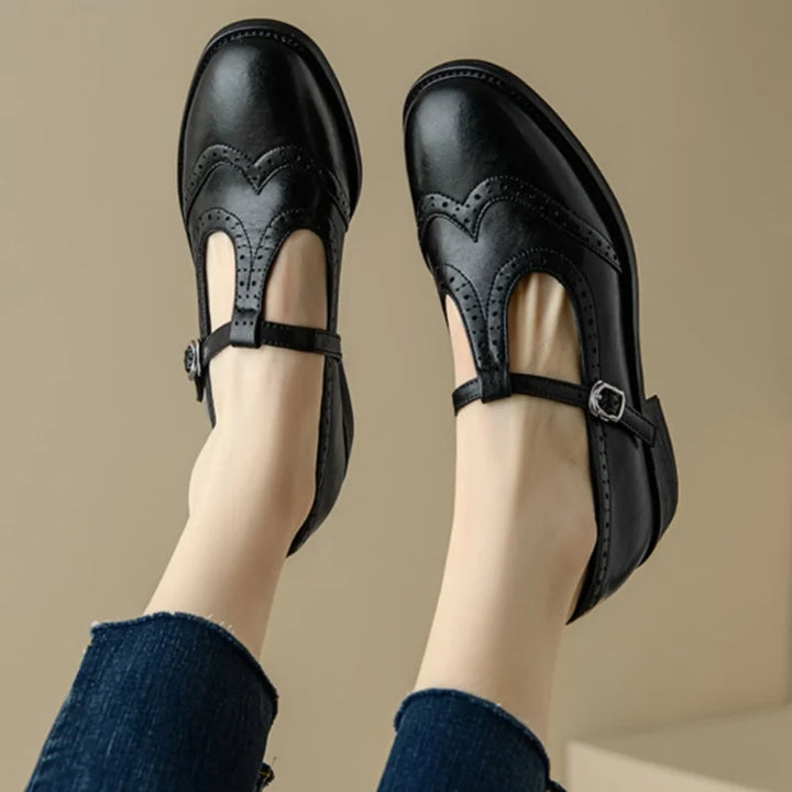 Lucinda | Elegant T-Strap Mary Janes