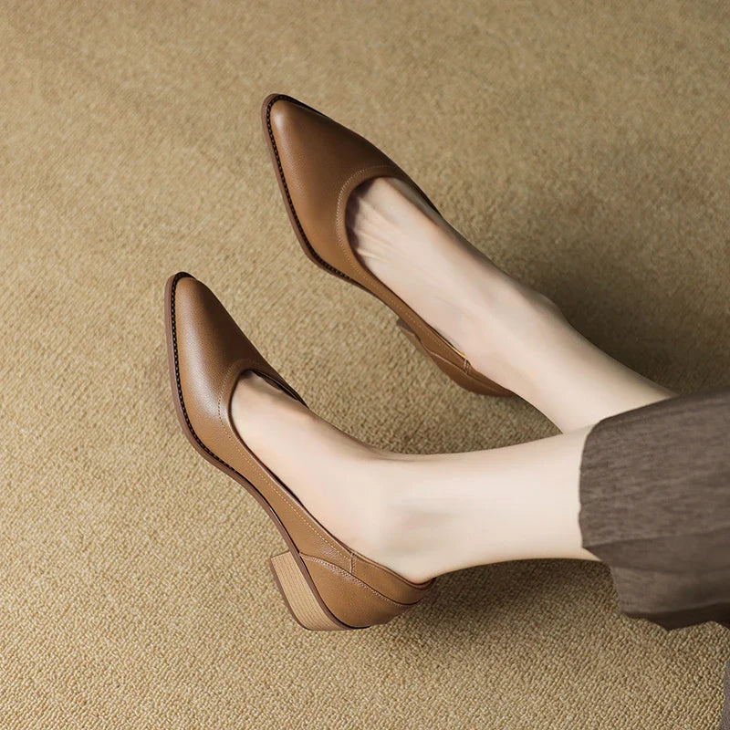 Aubrey | Mid-Heel Mary Janes