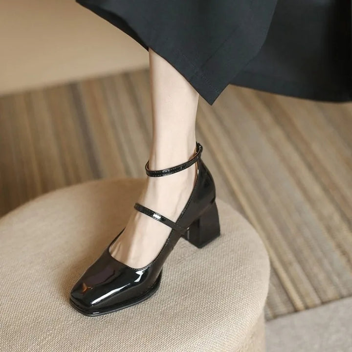 Corinne | Elegant Ankle-Strap Pumps