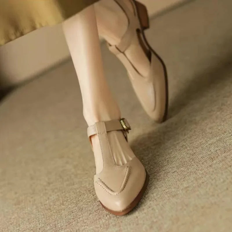 Adeline | Classic Buckle Shoes