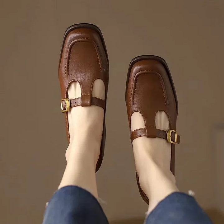 Beatrice | Classic T-Strap Pumps