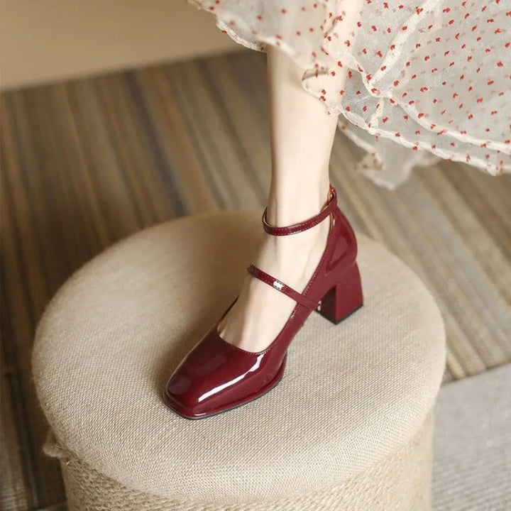 Corinne | Elegant Ankle-Strap Pumps