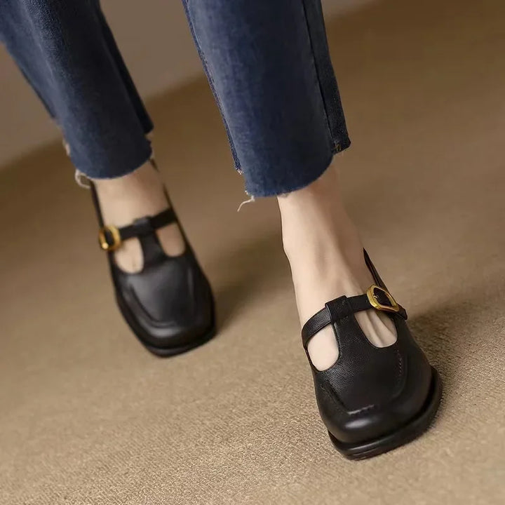 Beatrice | Classic T-Strap Pumps