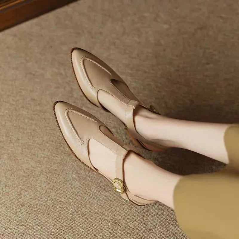 Adeline | Classic Buckle Shoes