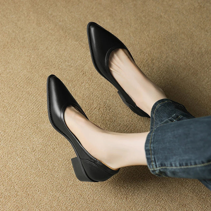Aubrey | Mid-Heel Mary Janes