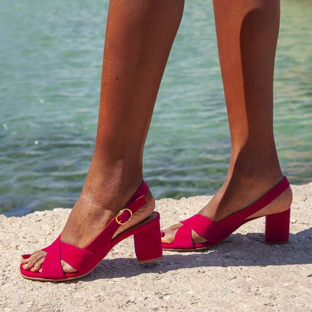 Lucy | Coastal Blue Sandals