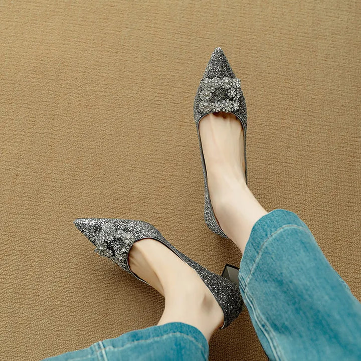 Seraphina | Glitter Occasion Pumps