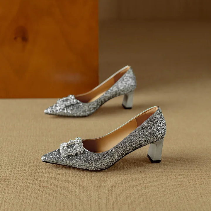 Seraphina | Glitter Occasion Pumps