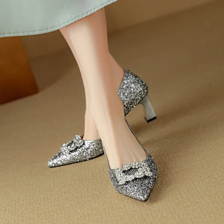 Seraphina | Glitter Occasion Pumps