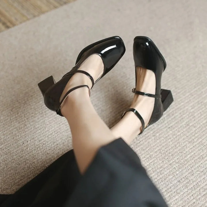 Corinne | Elegant Ankle-Strap Pumps