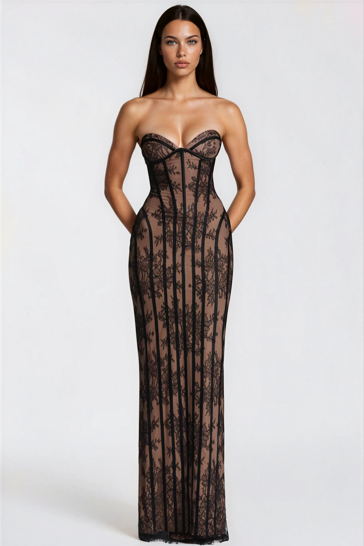 Helen | Off-Shoulder Maxi Dress