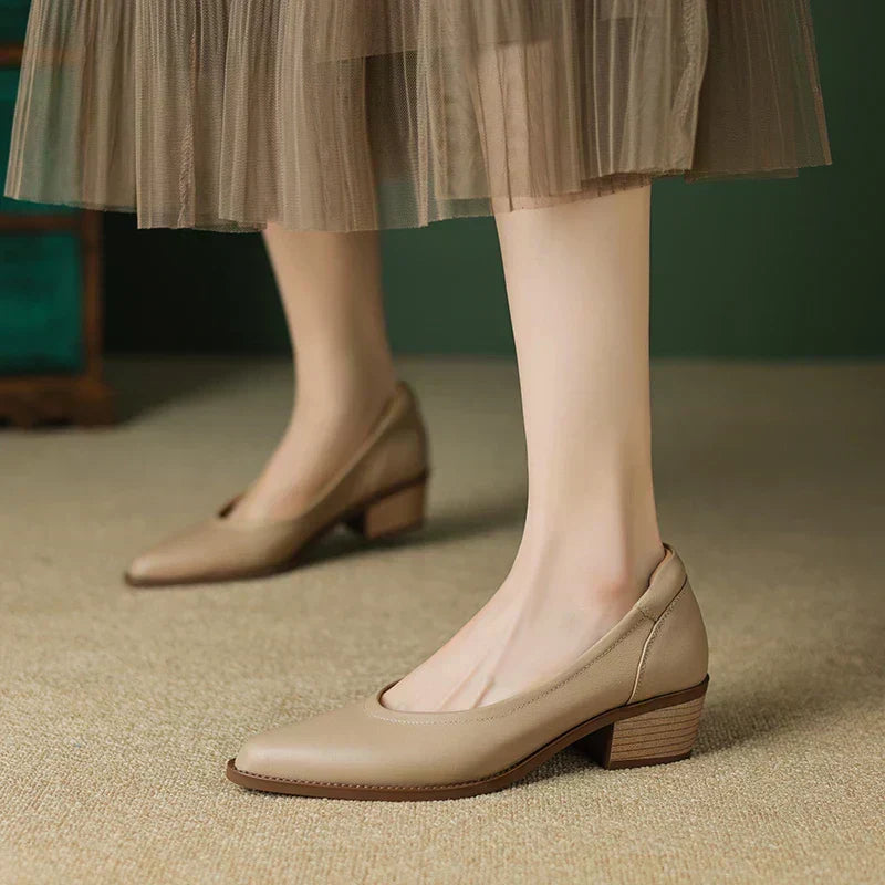 Aubrey | Mid-Heel Mary Janes