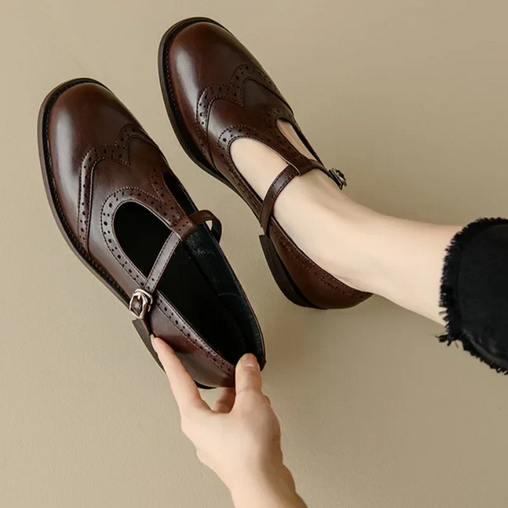 Lucinda | Elegant T-Strap Mary Janes