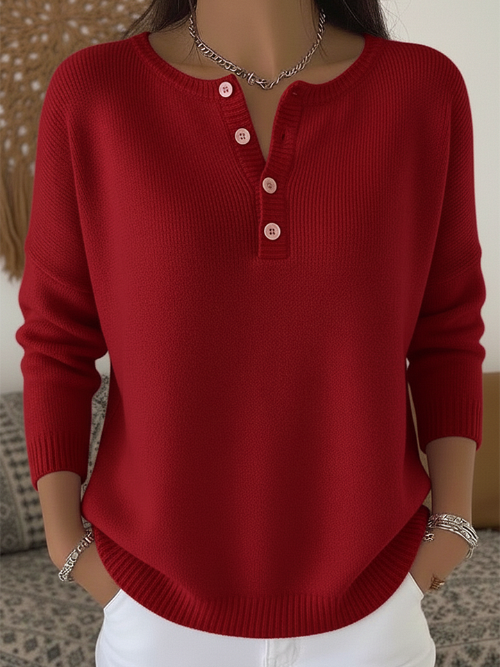 Audrey™ | Button-Up Jumper